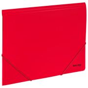 Папка на резинках А4 BRAUBERG UNIVERSAL, красная, до 300 листов, 0,5 мм, 273039