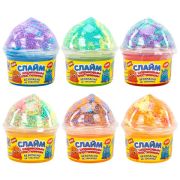 Слайм (лизун) + шариковый пластилин, 115 г, ассорти 6 видов, JOLLY JOT (ДЖОЛЛИ ДЖОТ), 665949