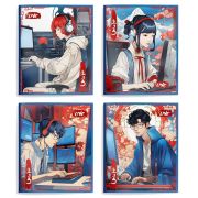 Тетрадь 96 л. А5+ кл. скреп. офс. Schoolformat КОМПЬЮТЕРНЫЙ КЛУБ мел. карт., выб. УФ-лак