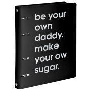 Тетрадь со см. блоком 120 л. А5 кл. на кольцах LOREX SUGAR DADDY кож/зам