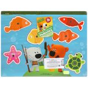 Игрушка деревянная Ми-ми-мишки рыбалка на пруду Буратино в кор.100шт