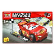 Конструктор безумные тачки, 84 дет. Город мастеров в кор.2*60шт