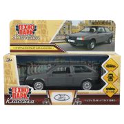 Машина металл LADA-2108 «СПУТНИК» длина 12 см, двери, багаж, серый, в кор. Технопарк в кор.2*36шт