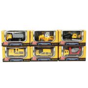 Машина металл СТРОИТЕЛЬНАЯ ТЕХНИКА 6,5 см, в ассорт, кор., дисплей Технопарк уп-24шт в кор.32уп