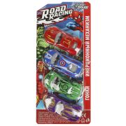 Набор машинок 4шт, ROAD RACING, блист..15,5*35,5*3,5см ТЕХНОДРАЙВ в кор.2*120наб