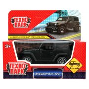 Машина пластик ВНЕДОРОЖНИК 10,5 см, инерц, черный, кор. Технопарк в кор.2*120шт