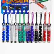 Брелок-фонарь светодиодн. c лазером арт.18290 (12/1200шт)