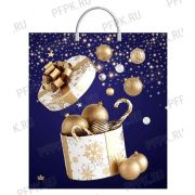 Пакет с пластиковой ручкой Шарм 44х40 (100 мкм) ПВД, ТИКО¶(1уп-100шт)