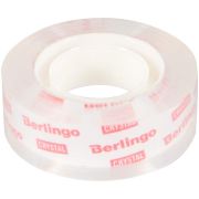 Клейкая лента 19мм*33м, Berlingo, прозрачная АТ1930