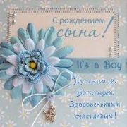 Открытка С днем рождения в ассорт. копилка «На рождение мальчика» 048,286