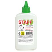 Клей ПВА STAFF «EVERYDAY», 150 г, с дозатором, 225176