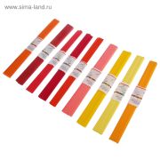 Крепированная бумага 50*250см 32г/м2, 1шт. в асс 0120,0122,121