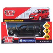265828   ТМ Технопарк. Машина металл «RENAULT KANGOO» 12см, открыв. двери, инерц., ЧЕРНЫЙ в кор. в кор.2*36шт