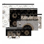 Набор из 6 zip-пакетов пластиковых ErichKrause® Magic Sky, ассорти (A4, B5, C6, Travel, 230x70mm, Ca