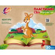 Пластилин 30цв. «ZOO» (длинный брусок 15 г.) 31С 2064-08 Луч