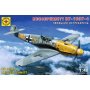 Модель Немецкий истребитель Мессершмитт BF-109F-4  1:48
