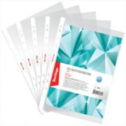 Папка-вкладыш с перфорацией Berlingo «Luxe», А4, 110мкм, глянцевая