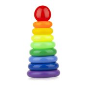 Игра Пирамида 27 см 9 пр (в сетке)
