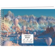 Альбом для рисования SKETCHBOOK. Balls. 7БЦ, А5 140х208мм 40л, мат.ламин. Евроспираль
