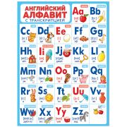 Плакат настенный Империя поздравлений «Английский алфавит», 440*600мм