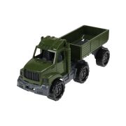 Машинка Тягач «БИЗОН» бортовой с прицепом Военный (Арт. И-5116)