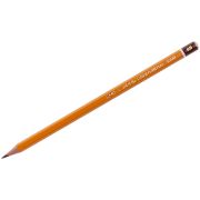 Карандаш чернографитный KOH-I-NOOR 1500, 1 шт., 8B, без резинки, корпус желтый, заточенный, 150008B0