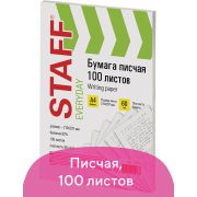 Бумага писчая А4, STAFF «EVERYDAY», 60 г/м2, 100 листов, Россия, белизна 92% (ISO), 110541