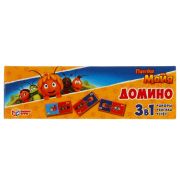 305901 Пчелка Майя. Домино пластиковое 3-в-1. Умные игры