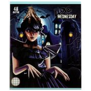 355963  Тетрадь, 48 листов, клетка, диз 1, девочка гот Умка