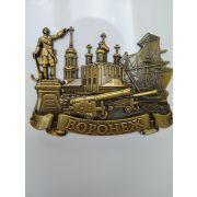 Магнит металл,резной Воронеж,Пушки  3364