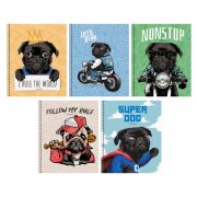 Тетрадь А5 48л. Гребень. Клетка.«Super Dog»