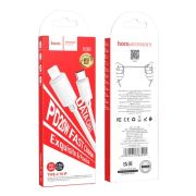 Кабель USB 2.0 Type-C(m)-Lightning 8-pin(m), 1 м, белый HOCO X88 Gratified