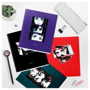 Тетрадь 48л., А5, клетка MESHU «Kawaii», матовая ламинация, выборочный УФ-лак