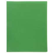 Папка Пластиковая Hatber 20 вкладышей А4ф корешок 14 мм LINE 500мкм- Зеленая