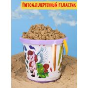 Ведро №8 с блестящей картинкой 0,85л МИЛЫЕ ПОНИ (Арт. ИП-0799)