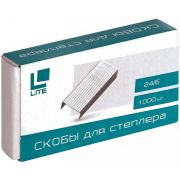 Скобы LITE № 24/6 оцинкованные 1000 шт