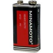 Батарейка солевая Minamoto 6F22, тип Крона
