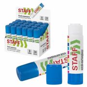 Клей-карандаш STAFF ,8гр новая формула, Россия, 220374