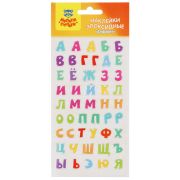 Наклейки гелевые Мульти-Пульти «Алфавит», 10*22см, 48 наклеек, инд. уп., европодвес