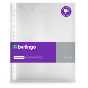 Папка-вкладыш А4 с перфорацией Berlingo 90мкм 1шт матовая