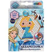 Аквамозаика 100 бусин снежная принцесса МУЛЬТИ АРТ