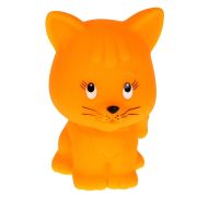 343045 Игрушка для ванны Котик сетка, хенгтег КАПИТОШКА