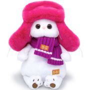 Кошечка Ли-Ли в меховой шапке 24 см