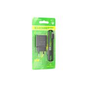 СЗУ на USB BOROFONE BA72A QC3.0 + кабель Type-C, черный