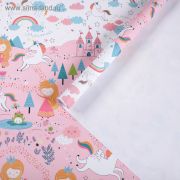 Бумага упаковочная крафтовая «Для принцессы», 70 × 100 см   4572062