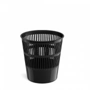 Корзина для бумаг сетчатая пластиковая ErichKrause Classic, 9л, черный