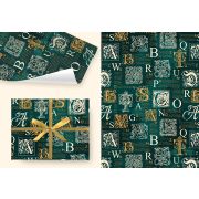 Бумага глянцевая 80гр/м2, 100см х 70см, Буквы (1 лист)