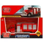 369053 Машина металл ПОЖАРНАЯ МАШИНА, 13 см, инерция, кор. Технопарк