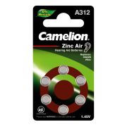 Элемент питания ZA312 Mercury Free A312-BP6 (0%Hg) 1.4В 170мА.ч для слуховых аппаратов BL-6
