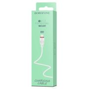 Кабель USB BOROFONE BX17 Enjoy USB - Lightning, 2А, 1 м, белый